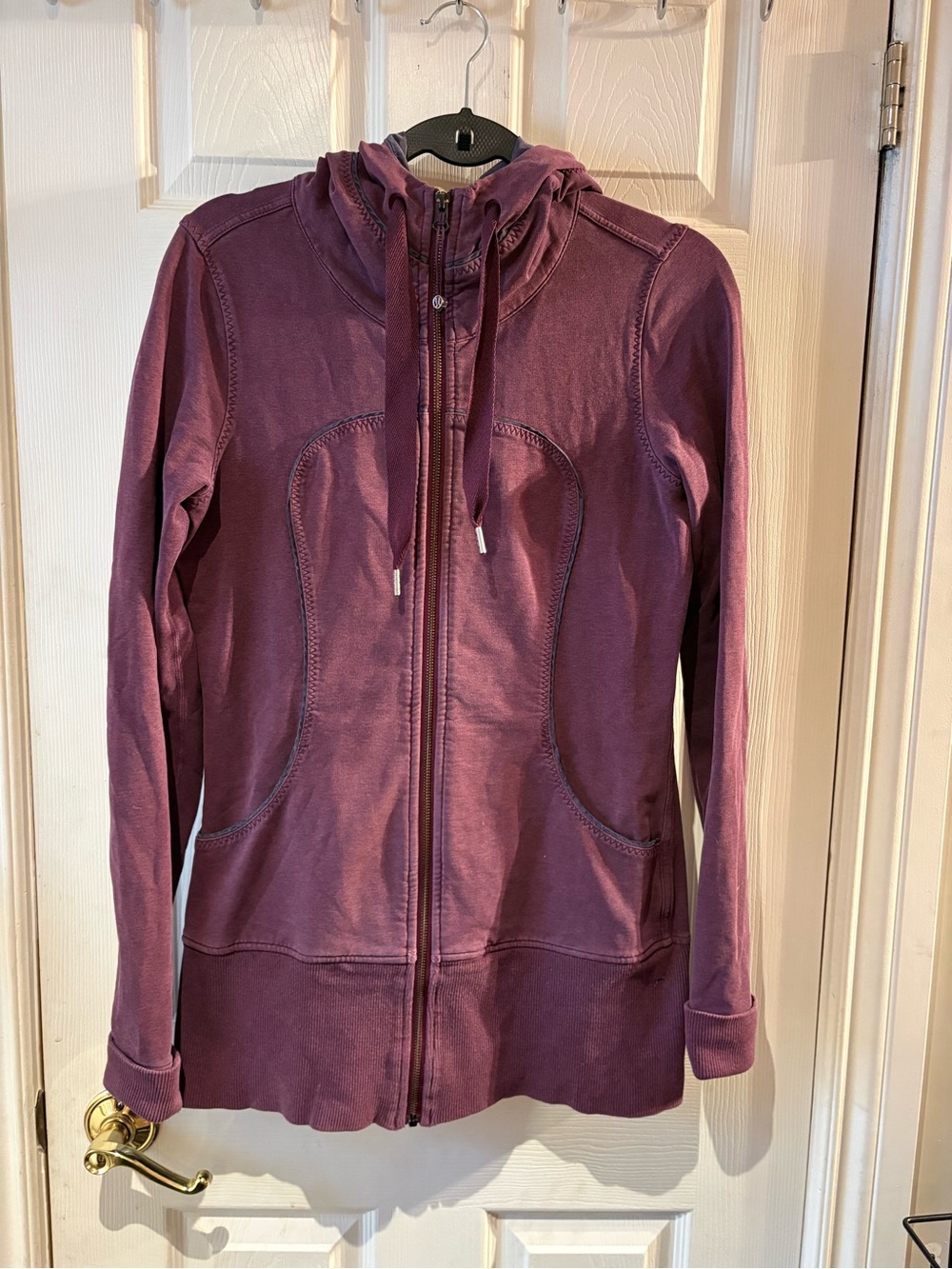 Lululemon Plum Zip-Up Hoodie Jacket